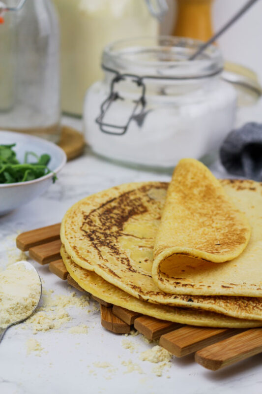 Veganiskos tortilijos be glitimo