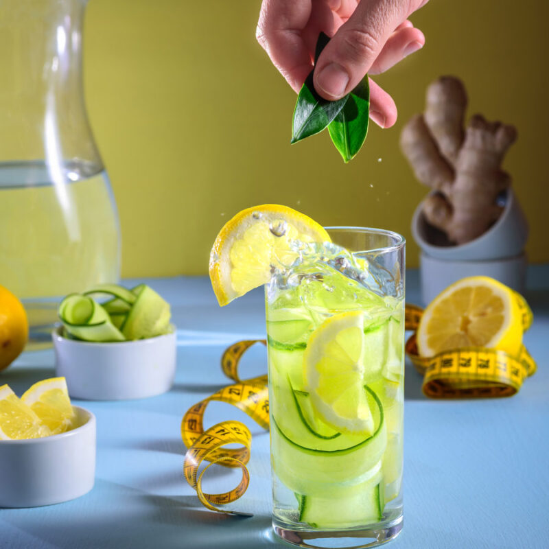 Citrinų vanduo - rytinis valymas