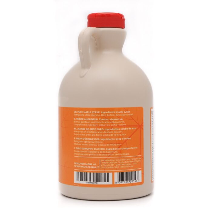 Kanadietiškas klevų sirupas 1l, ekologiškas A klasės, tamsus (III) | Maple Farm - Image 3