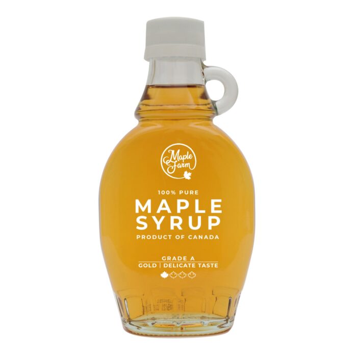 Klevų sirupo mėgėjų rinkinys 4 x 189 ml | Maple Farm - Image 4