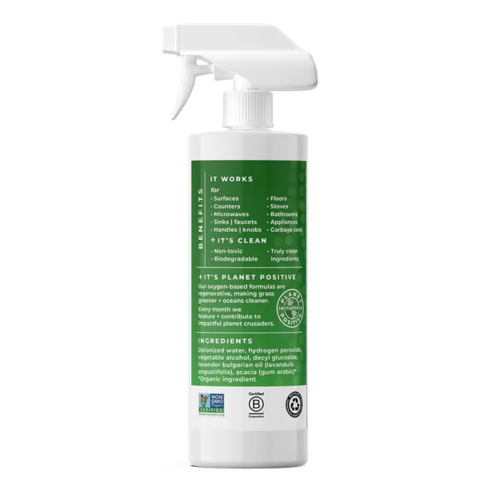 Kasdienis universalus paviršių valiklis (levandų) 946ml | Essential Oxygen - Image 4