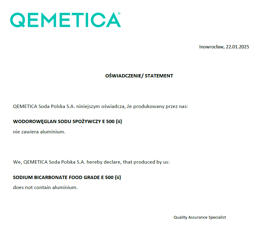 Maistinė soda be aliuminio 300g | Healthy Choice